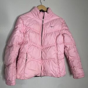 Nike Sportswear Windpuffer Therma-FIT Loose Puffer Jacket Pink L womens